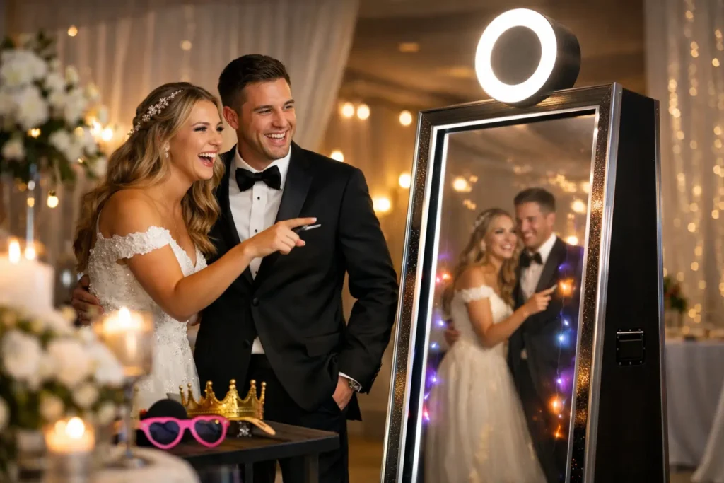 Make Your Mirror Photo Booth Wedding Unforgettable