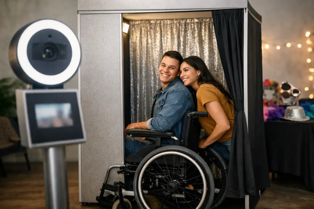 Wheelchair Accessible Photo Booths That Welcome All
