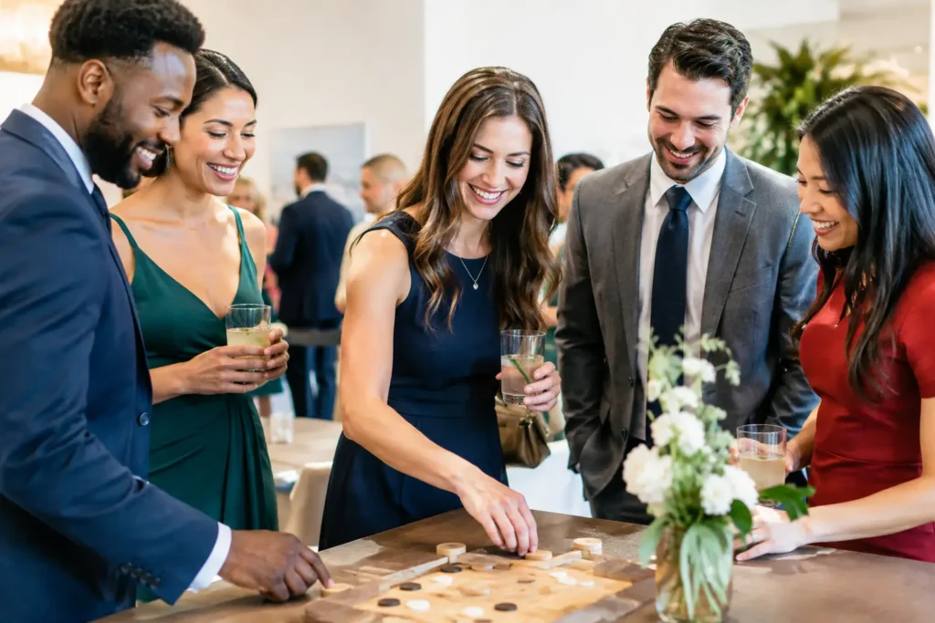 7 Interactive Reception Activities Guests Love