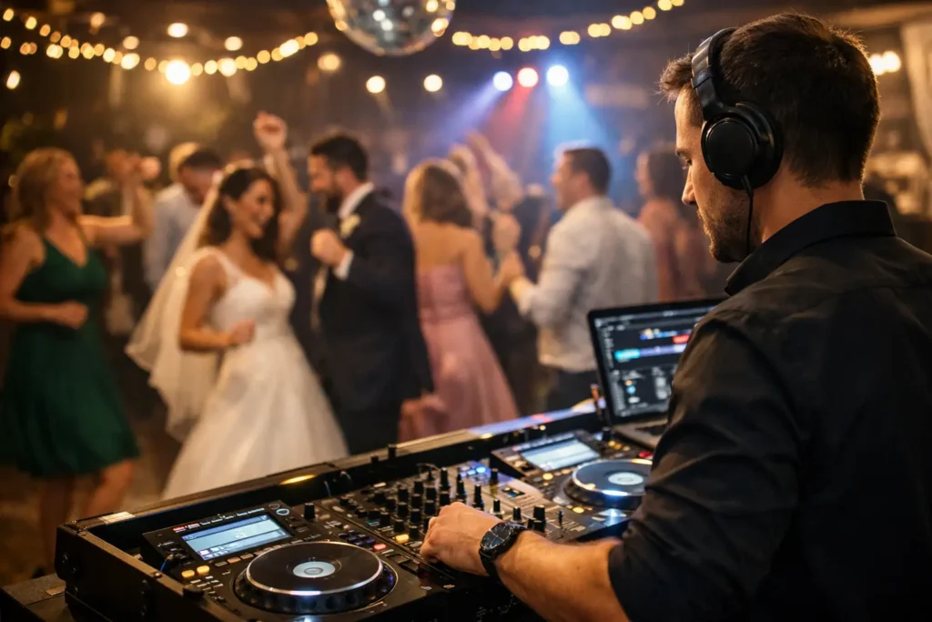How a Wedding Reception DJ Keeps Guests Dancing