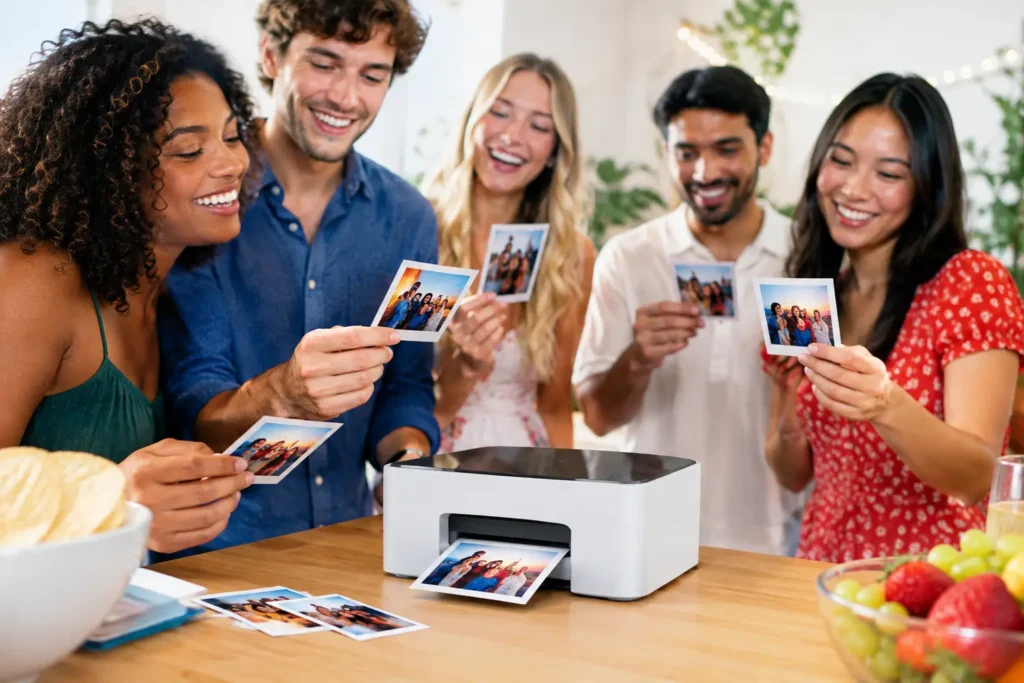 Instant Photo Printing That Keeps the Party Moving