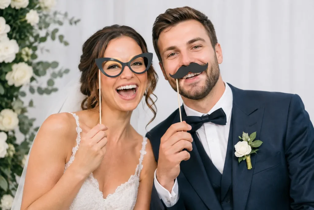 Wedding Booth Props Guests Actually Want to Use